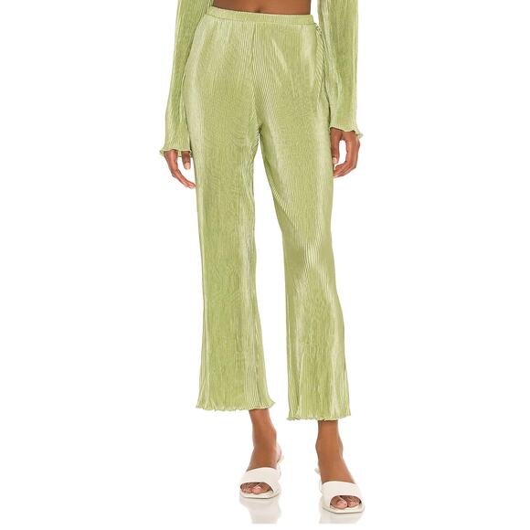 Song‎ of Style Mara sage pant ribbed size Medium $145 - Picture 1 of 7